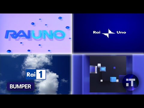 Raccolta bumper - Rai 1 (1983-2024)