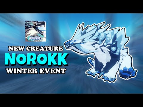 How to Get New Creature NOROKK Winter Event 2025 - Creatures Of Sonaria! Roblox
