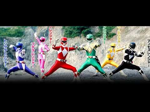 Kyōryū Sentai Zyuranger 1992 Evil Dragon Weed Chase Scene