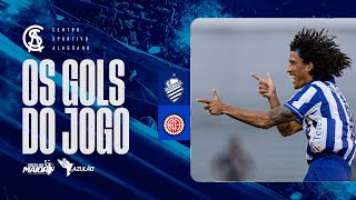 Os gols da vitória azulina: CSA 3x0 Atlético de Alagoinhas-BA - Série D 2026
