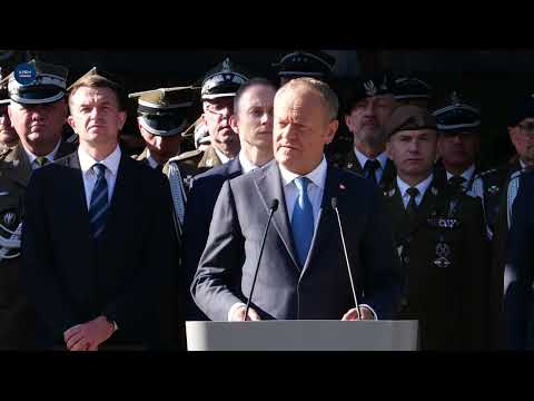Premier Tusk: Bezpieczeństwo Polski w naszych rękach - Wojsko i państwo muszą działać jak jeden organizm