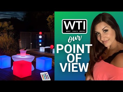 YESIE Cube Chair Lights - WTI product video review