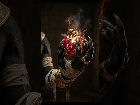 Your Heart or a feather. Which is heavier? ⚖️ #mythology #shorts #anubis #egyptianmythology #shorts