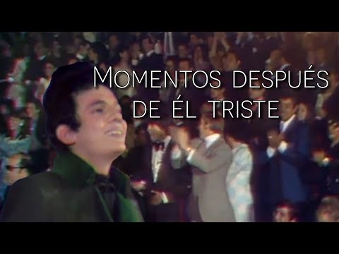 José José en el festival de la canción latina (momentos después)