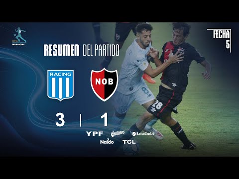 Copa Diego Maradona | Fases | Fecha 5 | resumen de Racing - Newell's
