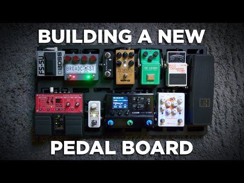 I Built A New Pedal Board!