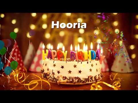 Happy Birthday Hooria | Birthday Cake Hooria | Birthday Song Hooria | Birthday Wishes Hooria