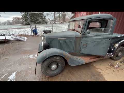 Barn Find - 1936 International C1 Pickup