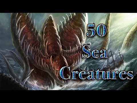 50 Mythical Sea Creatures From Around The World