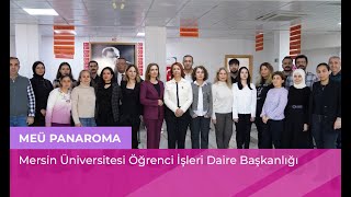 #MEÜPanorama | Öğrenci İşleri Daire Başkanlığı