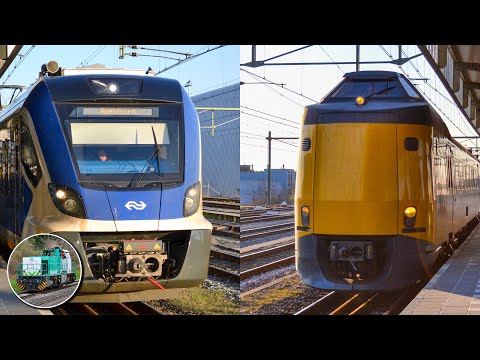 NS SNG 2352 vertrekt uit station Hengelo & ICMm 4026 & 4238 komen aan in station Hengelo!