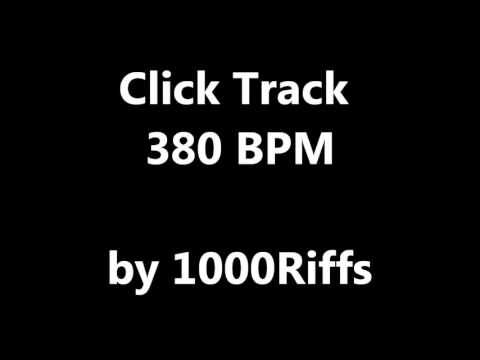 Click Track 380 BPM - Beats Per Minute