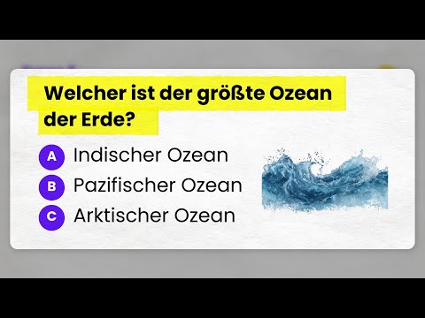 🧠 Allgemeinwissen Quiz 👉 10 Fragen die JEDER wissen sollte! (+ BONUS!)