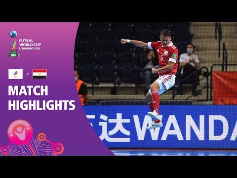 RFU v Egypt | FIFA Futsal World Cup 2021 | Match Highlights