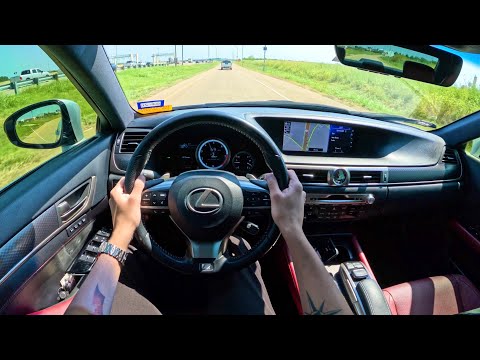 2018 Lexus GS 350 F Sport - POV Driving Impressions