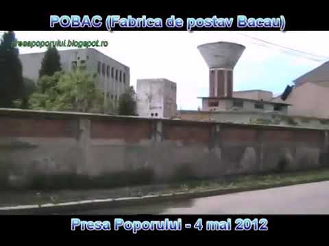 Ruinele uzinei pobac Bacău