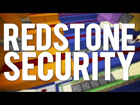 Minecraft: 3 Simple Redstone Security Systems