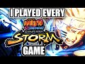 I Played EVERY Naruto Ultimate Ninja STORM Game In 2022