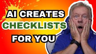 This AI Quickly Create a Checklist For You
