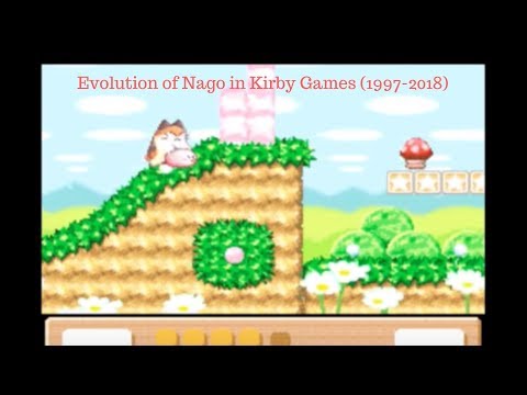 Evolution of Nago in Kirby Games (1997-2018)