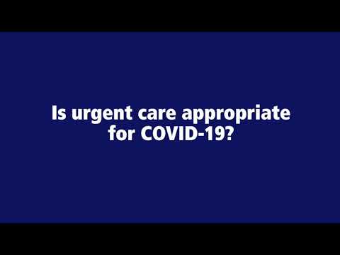 Is urgent care appropriate for COVID-19? Penn State...