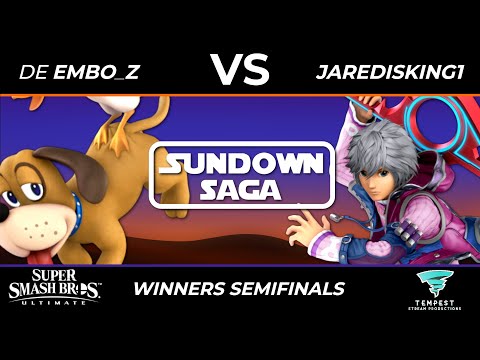 DE | embo_z (Duck Hunt) vs jaredisking1 (Shulk) - Ultimate Winners Semifinals - Sundown Saga 2024
