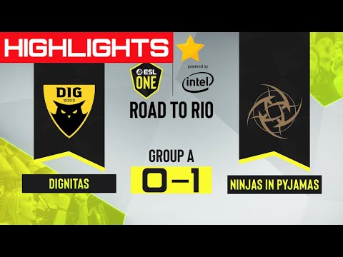Dignitas 0-1 NiP - Train Map 1 | ESL One: Road to Rio EU Group A