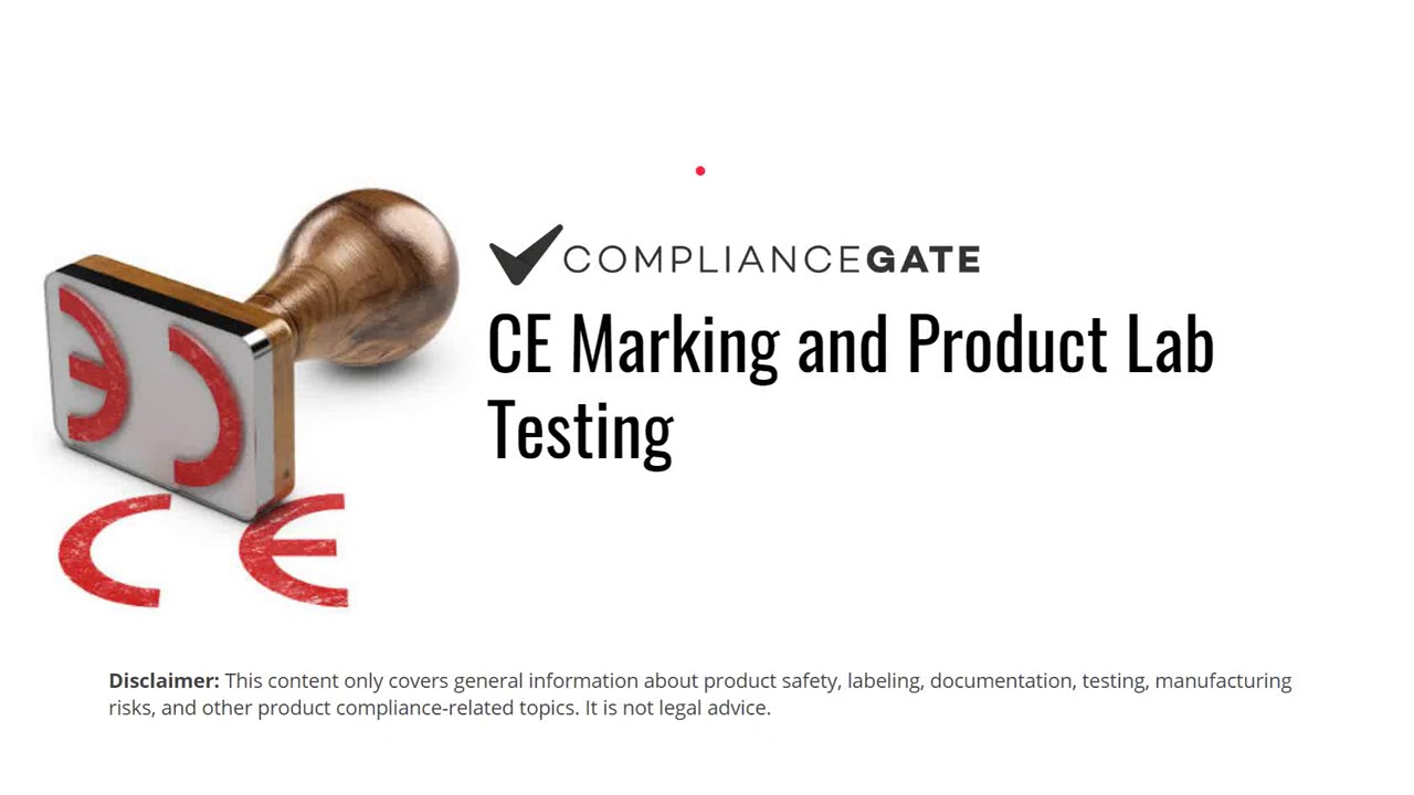 CE Marking and Product Lab Testing