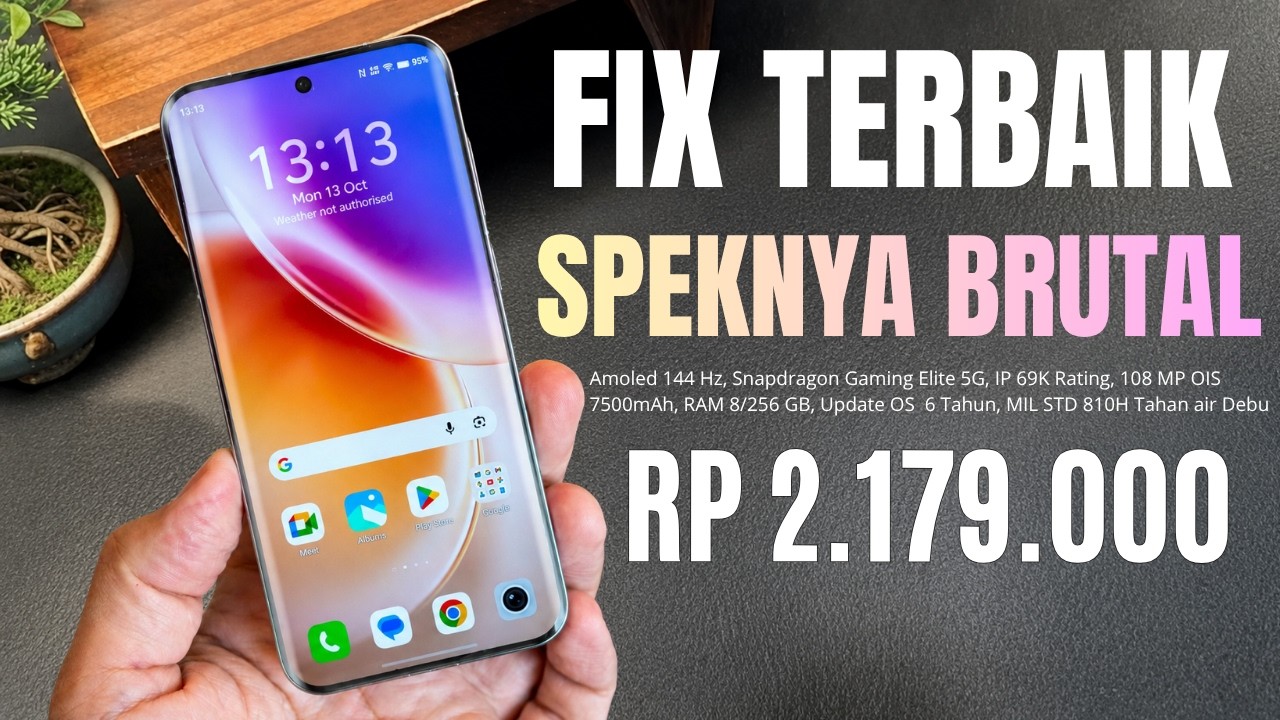 ASLI MENDING INI‼️RAM 8/256 GB, 7500MAH - HP 2 JUTAAN TERBAIK DAN TERBARU SEPTEMBER 2026