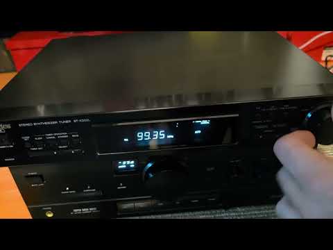VINTAGE TECHNICS STEREO SYNTHSESIZER TUNER FM/AM/MADE IN JAPAN image 7
