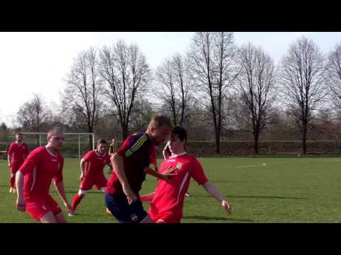 Mecz LKS Radziszowianka - Lotnik Kryspinów, Radziszów, 2.04.2017 r. - fragmenty