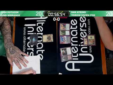 MTG Modern: Jund Midrange vs 4-C Vivien Elementals