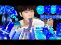 ASMR MUKBANG GALAXY HONEY JELLY CANDY RECIPE Desserts Blue Food Jelly Noodles Jelly Ice Cream