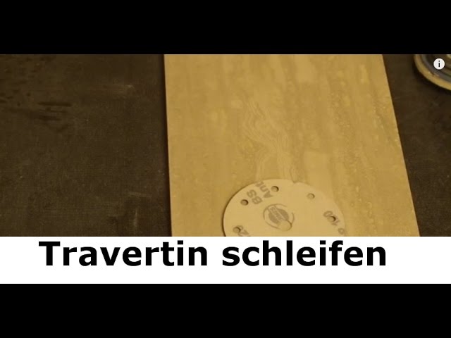 Travertin Platten reinigen und Travertin polieren in Berlin