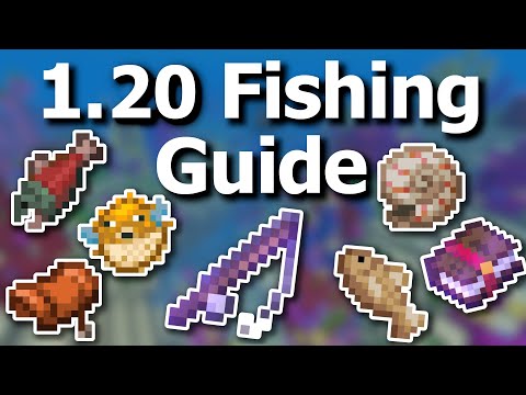 The Ultimate Minecraft 1.20 Fishing Guide | Best ways to Get Treasure and Fish!