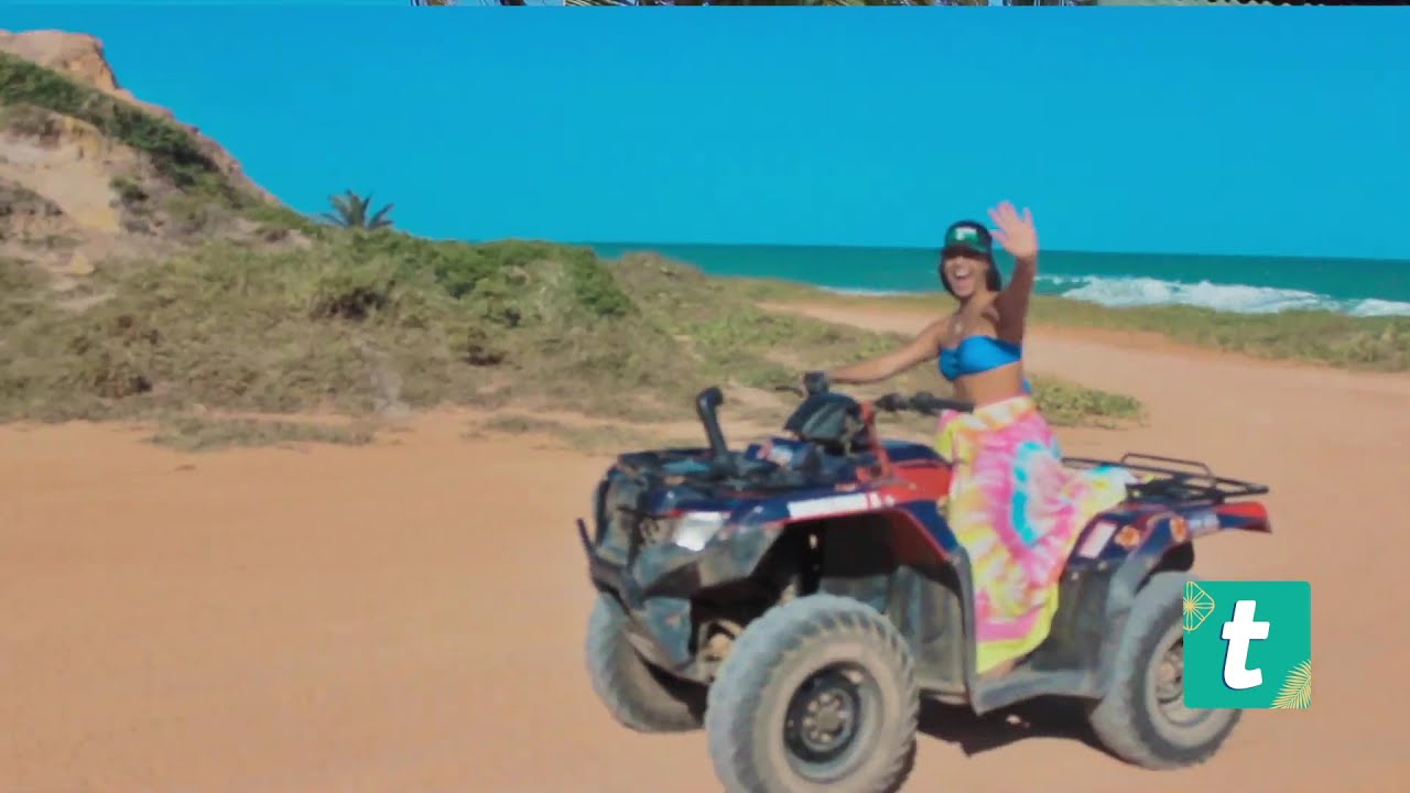 Tropicalize em Maceió, tropicalize na Praia do Gunga! 🌊