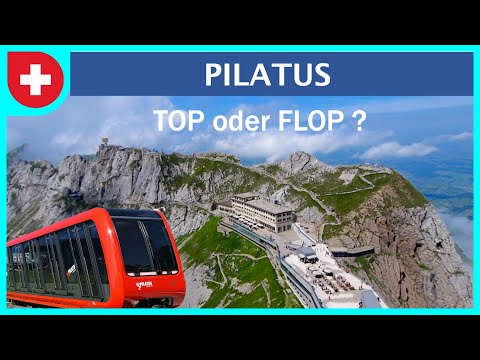 Pilatus mit der steilsten Zahnradbahn der Welt