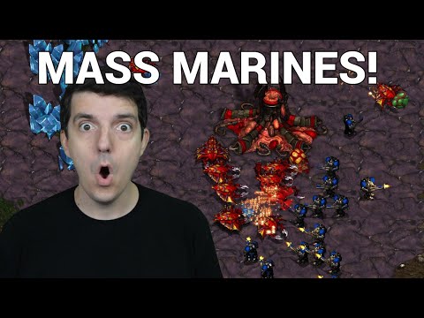 StarCraft 1: MIHU'S MASS MARINES - Mihu vs Bale | CNSL 5