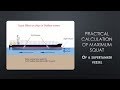 Calculate Squat For A Supertanker Vessel Worked Example
