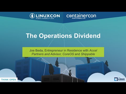 Keynote: The Operations Dividend by Joe Beda
