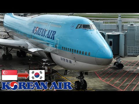 YouTube thumbnail for Korean Air Boeing 747-8 Passenger