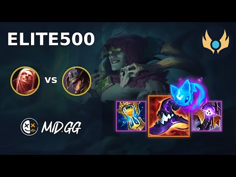 MID.GG: [ elite500 ] Vladimir MID vs Twisted Fate | EUW CHALLENGER | LOL Season 2024