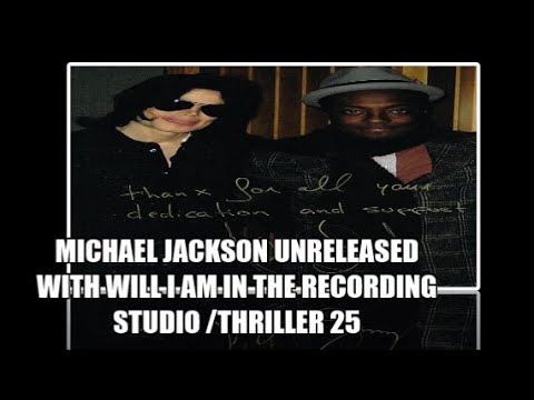 Michael Jackson Unreleased Rare In the Recording studio