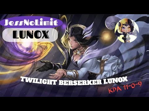 Aggressive Lunox Gameplay, no death by 「JessNoLimit」 Mobile Legends