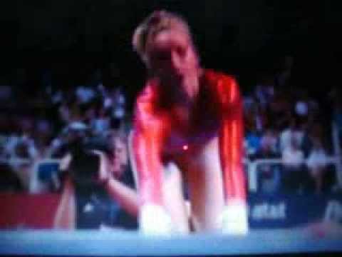 Nastia Liukin Hard Fall - 2012 Olympic Trials