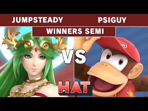 HAT 90 - Jumpsteady (Palutena) Vs. W8 | PSIguy (Diddy Kong) Winners Semis - Smash Ultimate