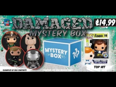 Danny+Jaz Damaged Funko Pop Mystery Box Part 1 Of 4! Over £550 Paid!