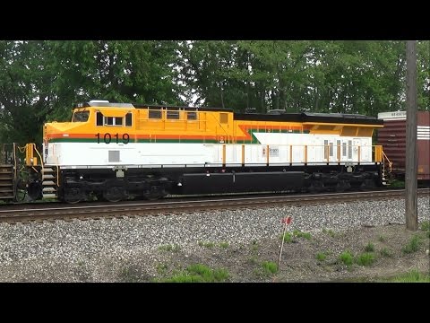 Newly Built "Cerrejon" #1019/#10019 Foregin Columbia Gevo Enroute To Delivery On NS 145: Part 1/2