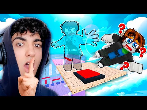 Trolling Players with INVISIBILITY in Slap Tower... (they had no clue)