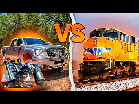 Watch Before Buying Train Horns For Your Truck!!! *Kleinn AirHorns***
